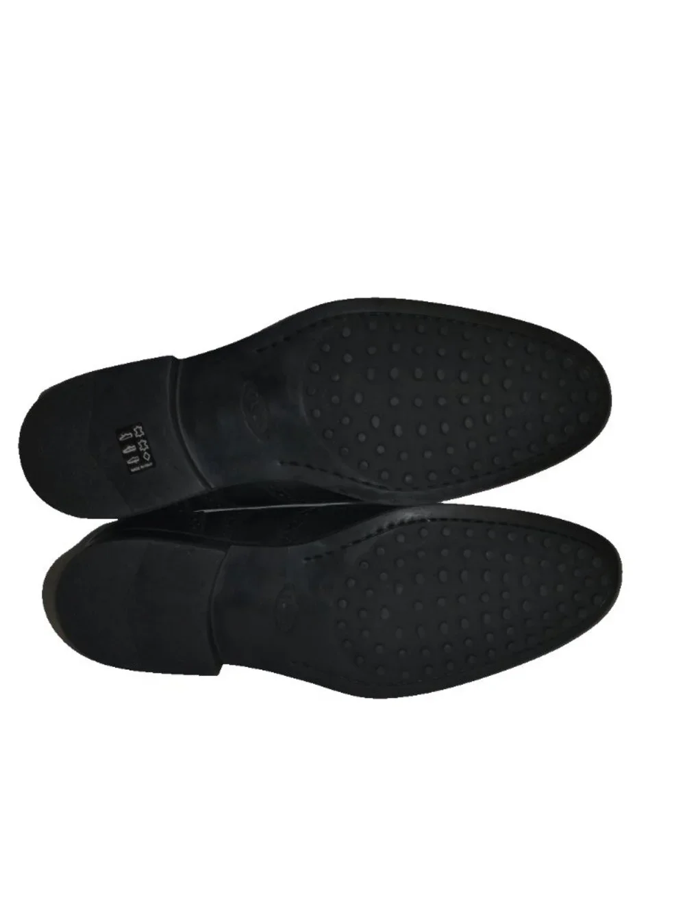 New! MEN'S TOD'S WINGTIP DERBY SHOES IN BLACK LEATHER Sz 12.5 Italy 13.5 US DD33